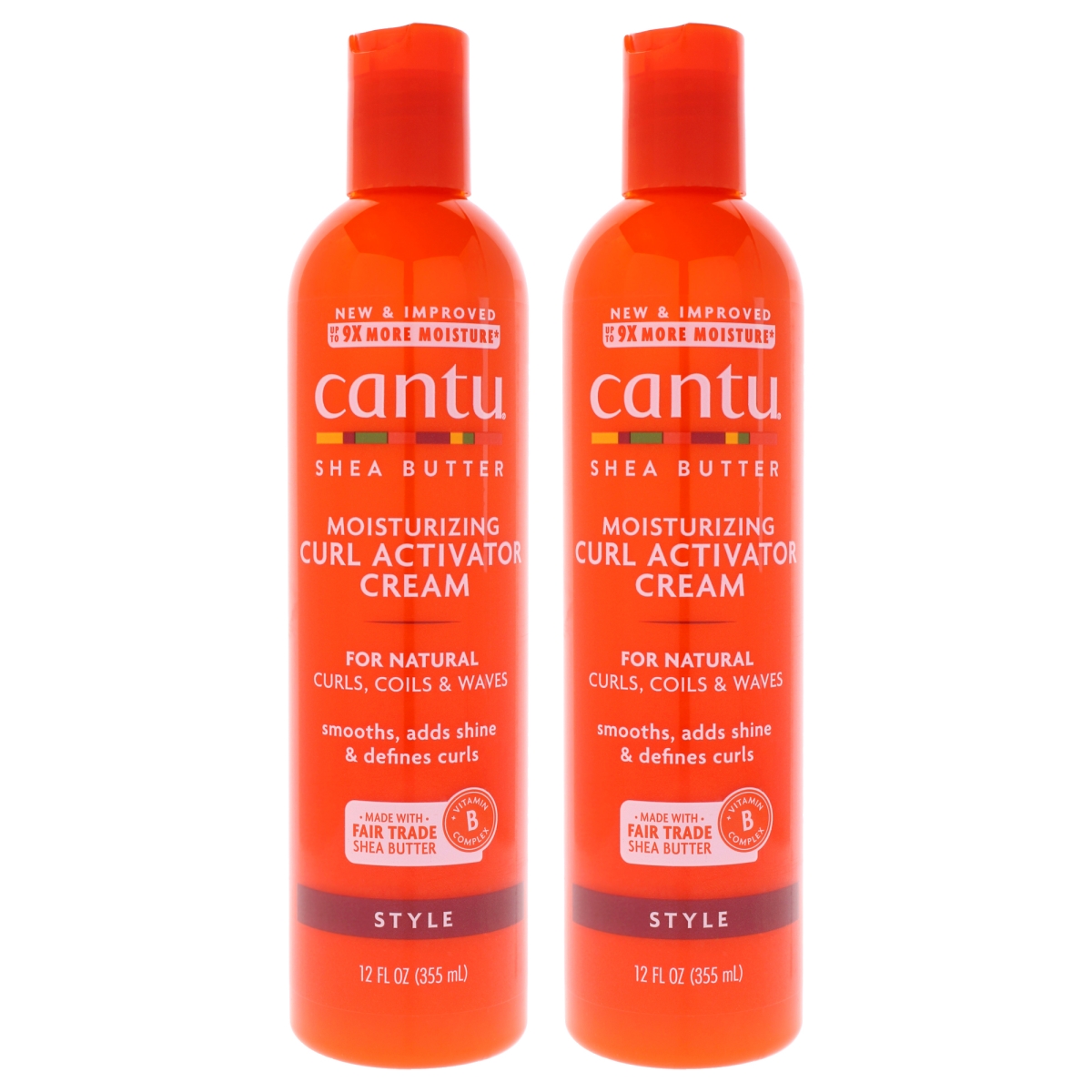 K0007888 12 oz Shea Butter Moisturizing Curl Activator Cream for Unisex - Pack of 2