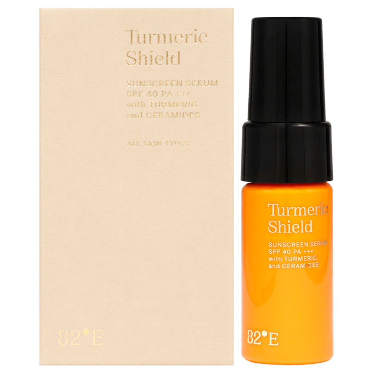 I0153805 0.5 oz Turmeric Shield Sunscreen Serum with SPF 40 PA Plus for Women