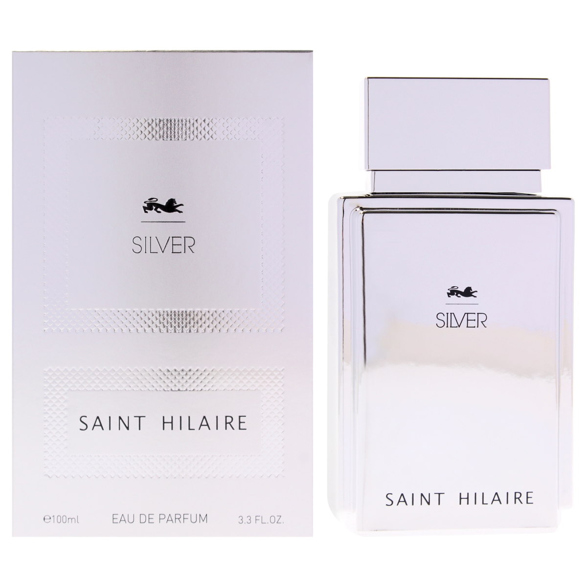 I0163637 3.3 oz Mens Silver Eau De Parfum