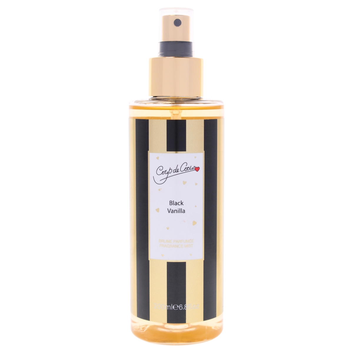 I0163639 6.8 oz Womens Black Vanilla Body Mist
