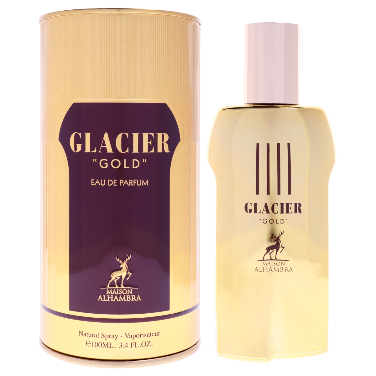 I0164814 3.4 oz Unisex Glacier - Gold EDP Spray