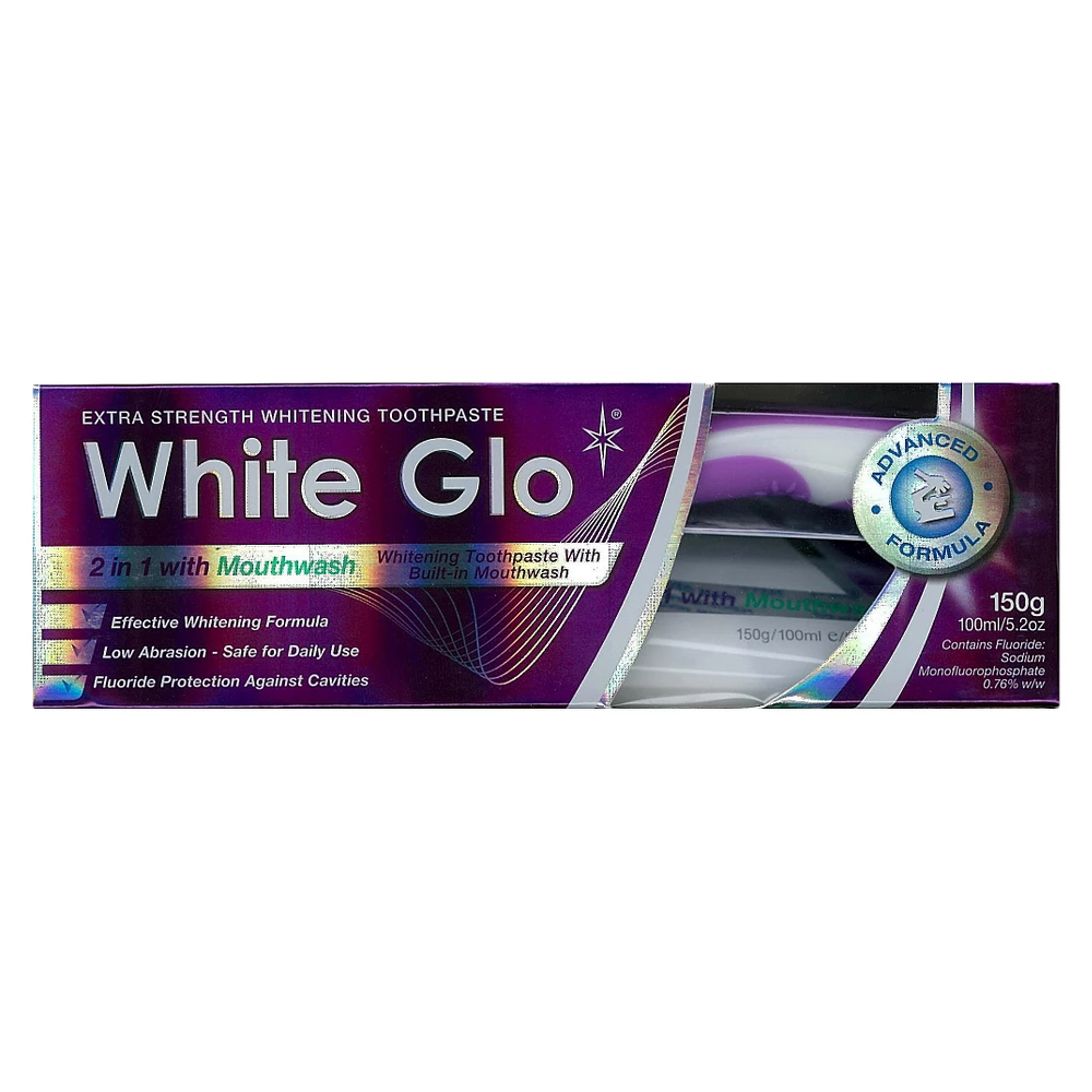 I0164912 5.2 oz Unisex Activated Charcoal Deep Stain Remover Whitening Strips Mint Toothpaste - 7 Day Treatment