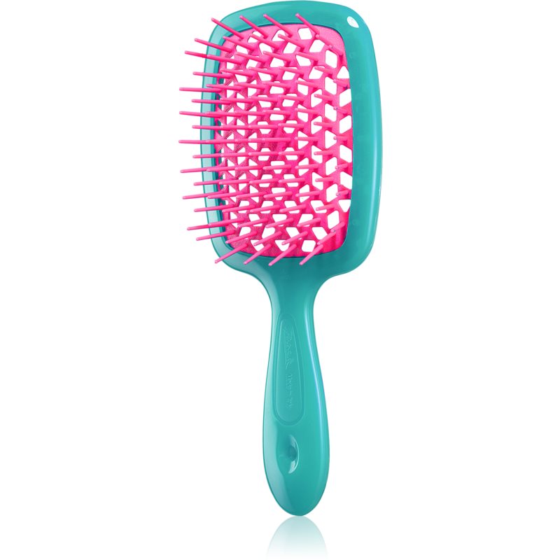 I0163472 Unisex Bicolor Superbrush - Turquoise with Pink