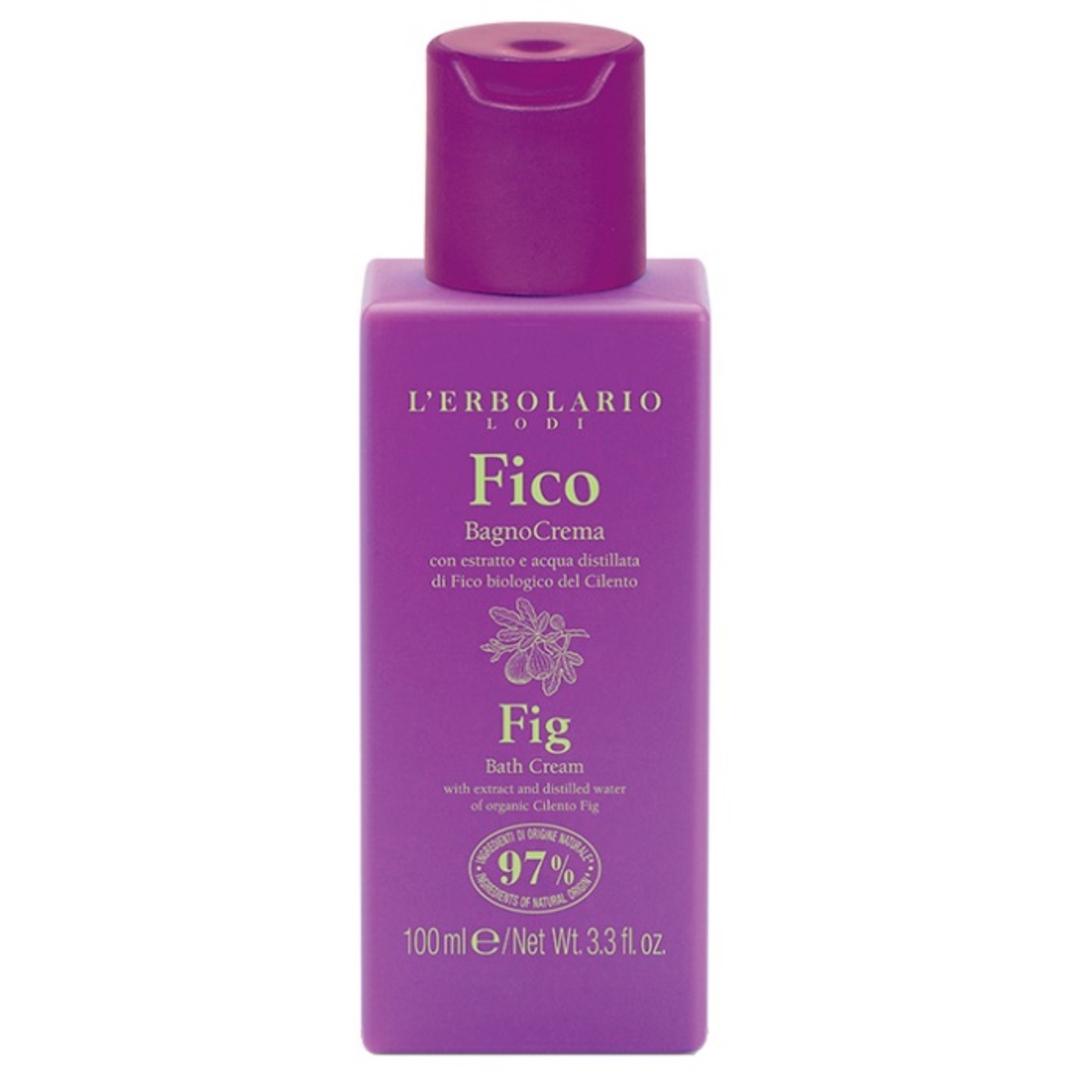 I0163115 3.3 oz Bath Cream for Unisex - Fig