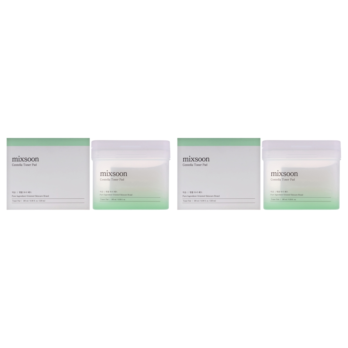 K0008147 Centella Toner Pad for Unisex - Pack of 2