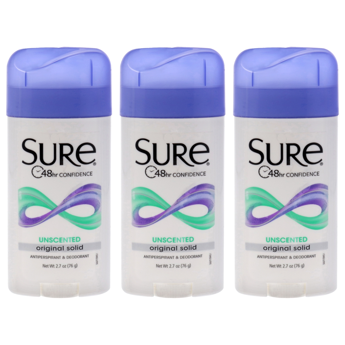 K0006329 2.7 oz Original Solid Anti-Perspirant Deodorant for Unisex - Unscented