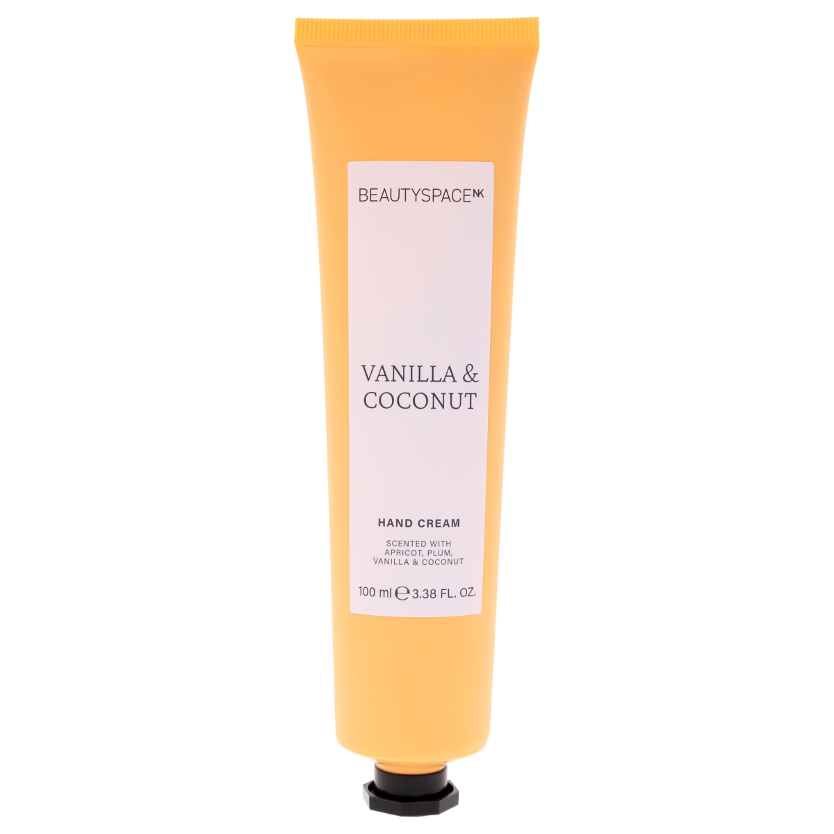 I0153467 3.3 oz Beauty Space Hand Cream for Unisex - Vanilla & Coconut
