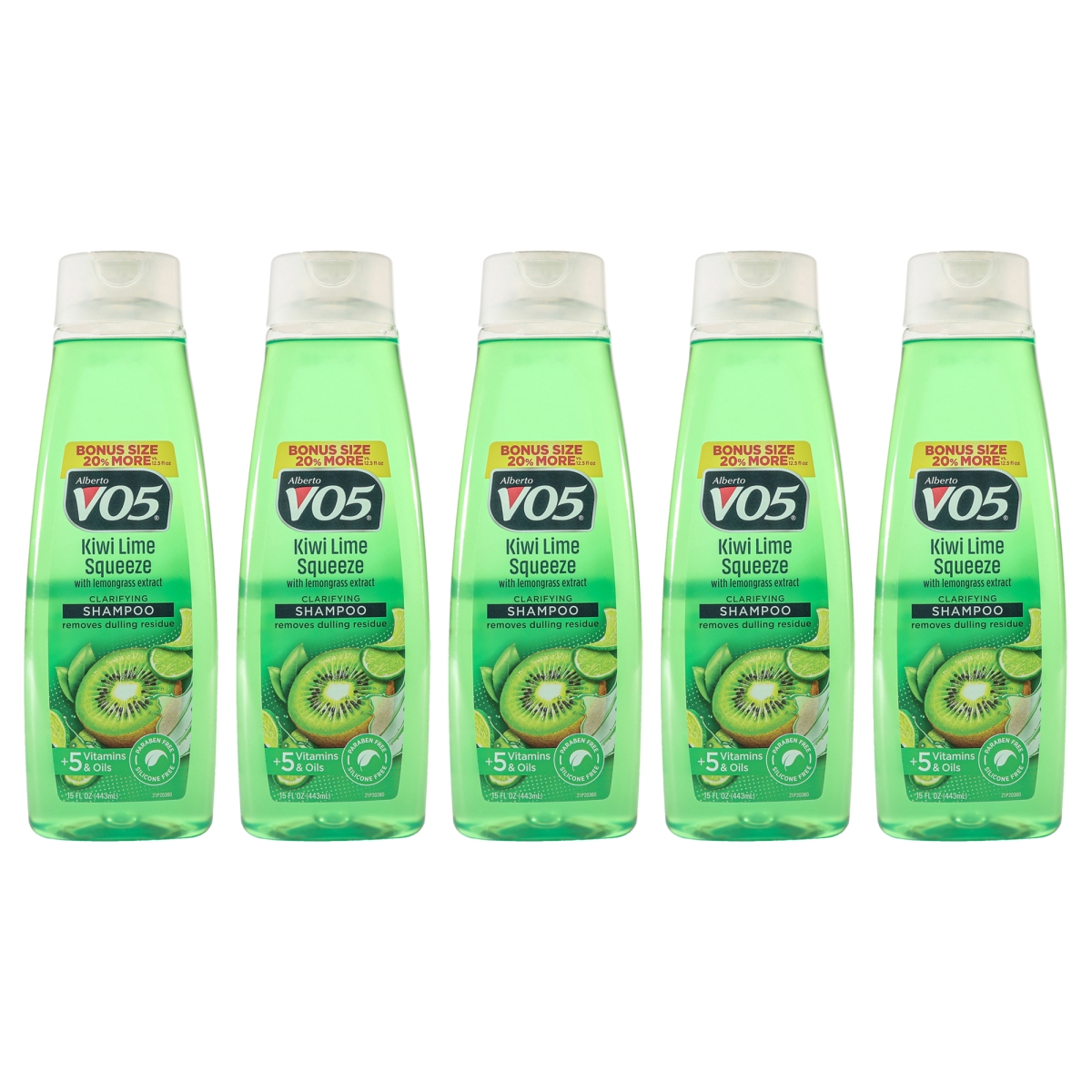 K0007990 15 oz Clarifying Kiwi Lime Squeeze Shampoo for Unisex - Pack of 5