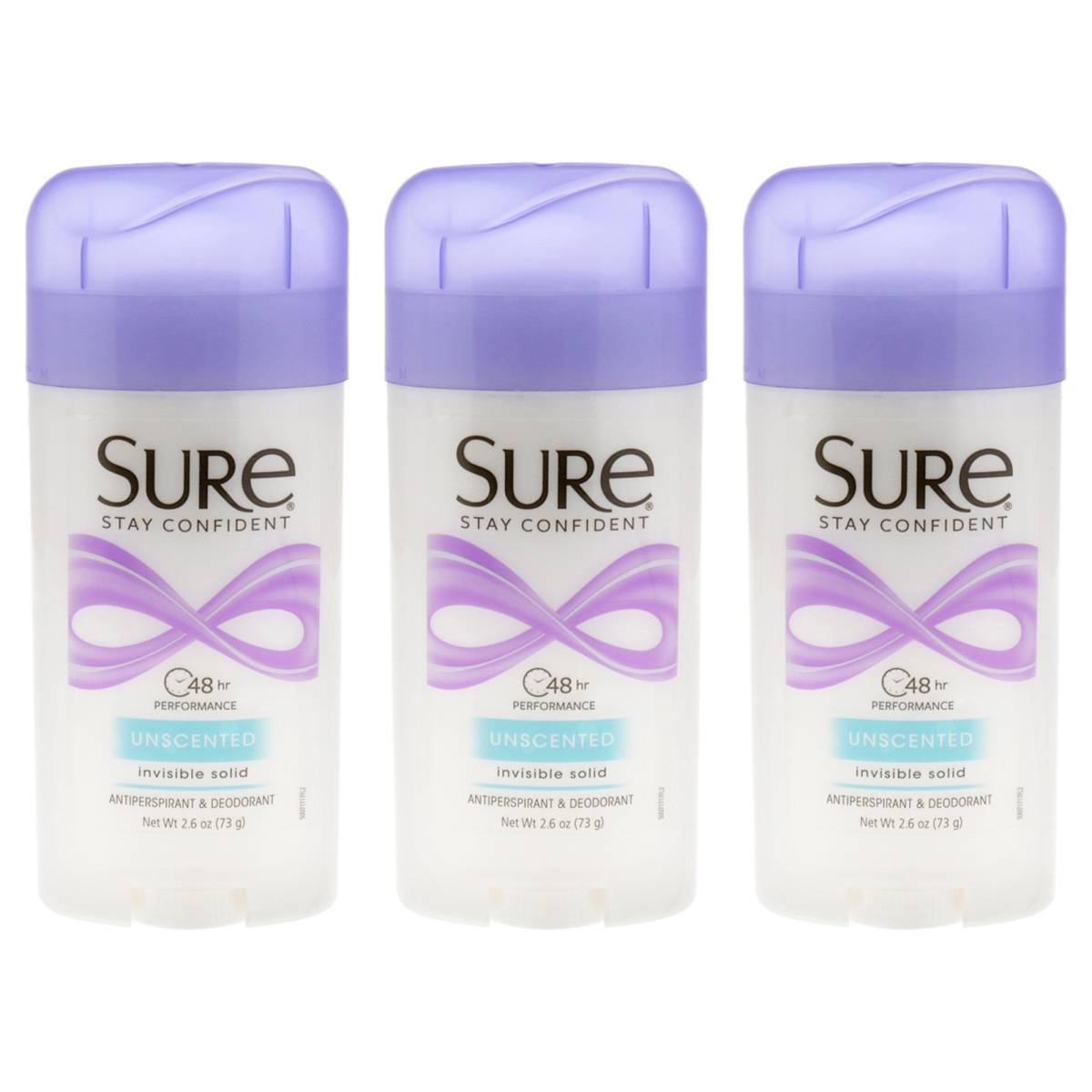 K0006330 2.7 oz Invisible Solid Anti-Perspirant & Deodorant for Unisex - Unscented