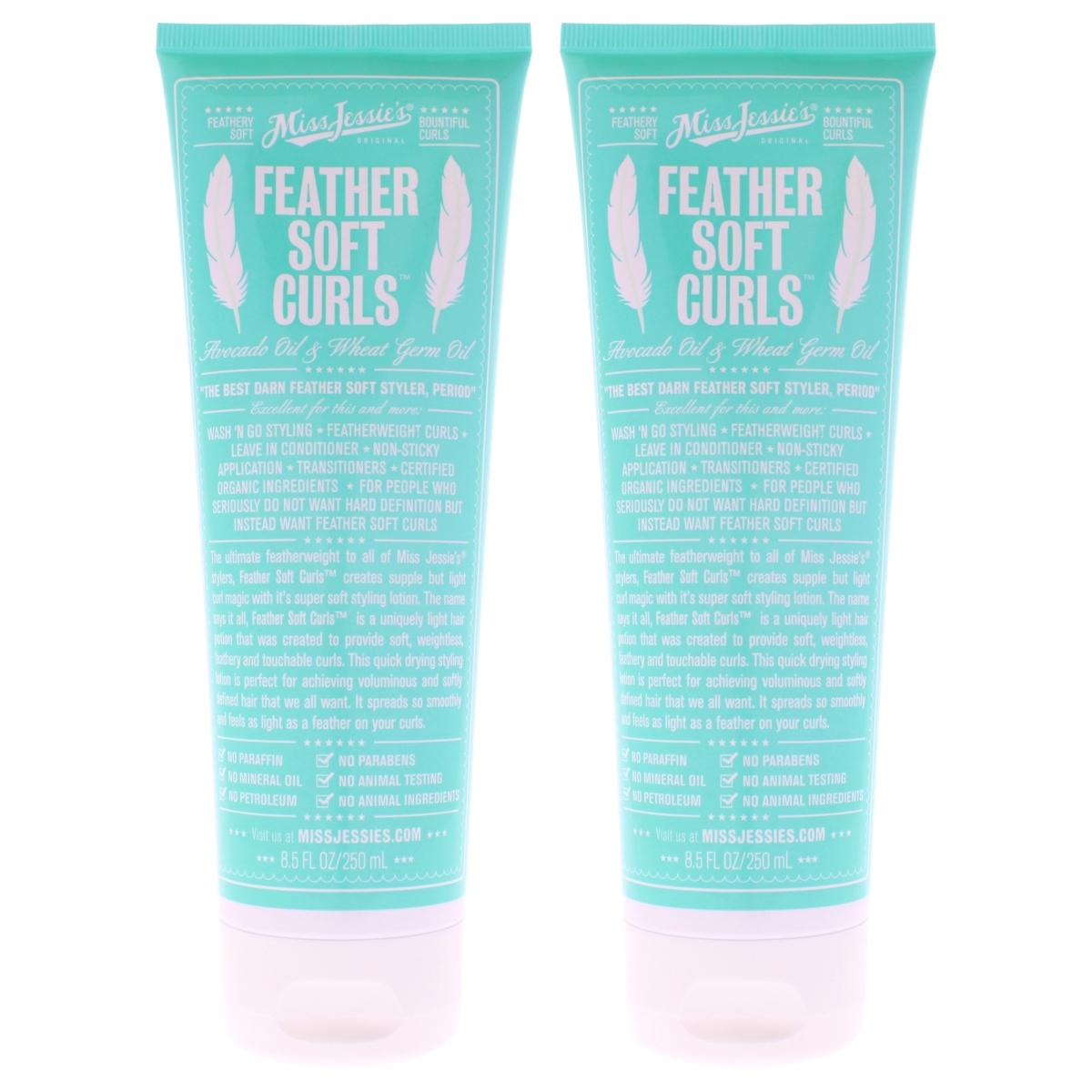 K0008049 8.5 oz Feather Soft Curls Conditioner for Unisex - Pack of 2