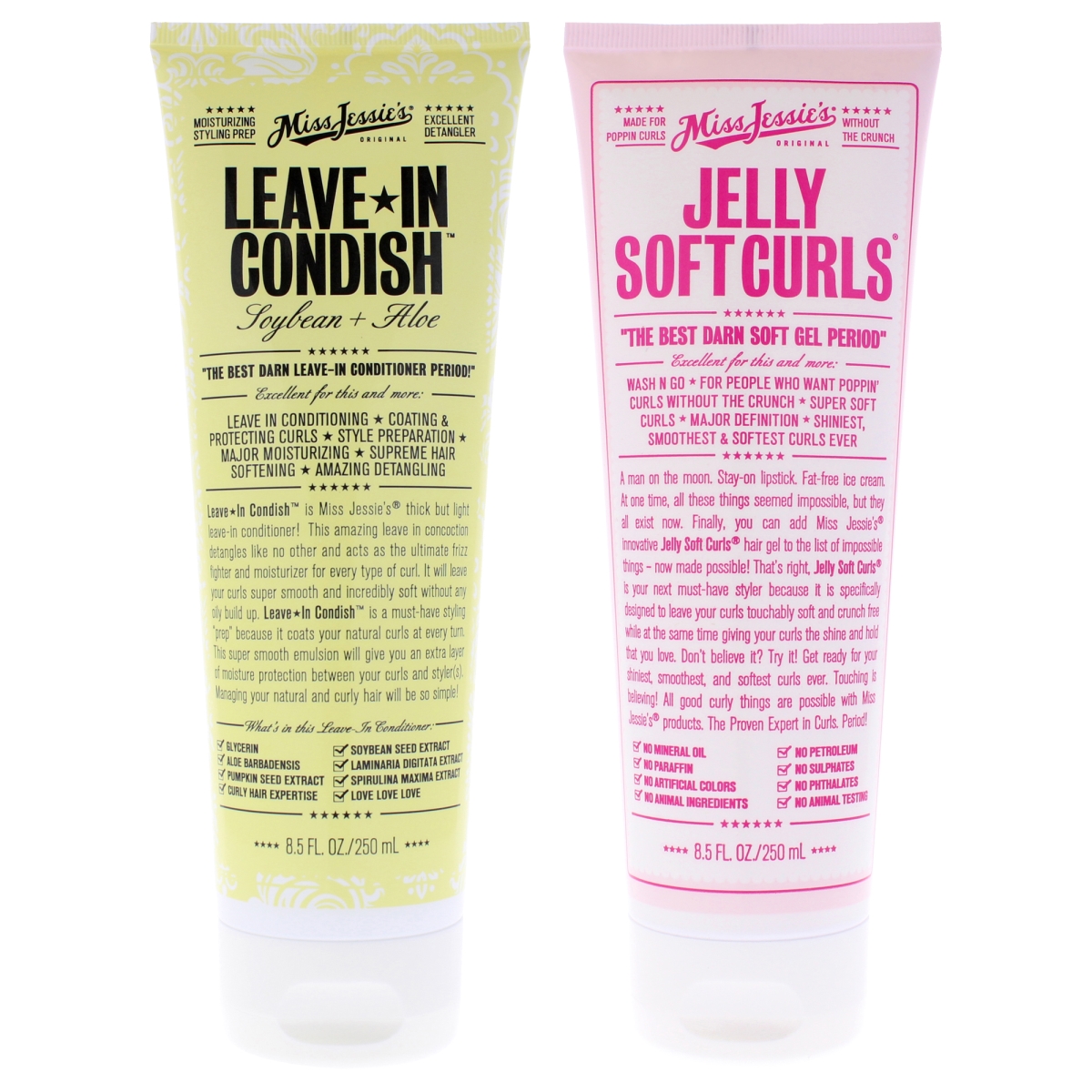 K0008052 Leave in Condish & Jelly Soft Curl Kit for Unisex