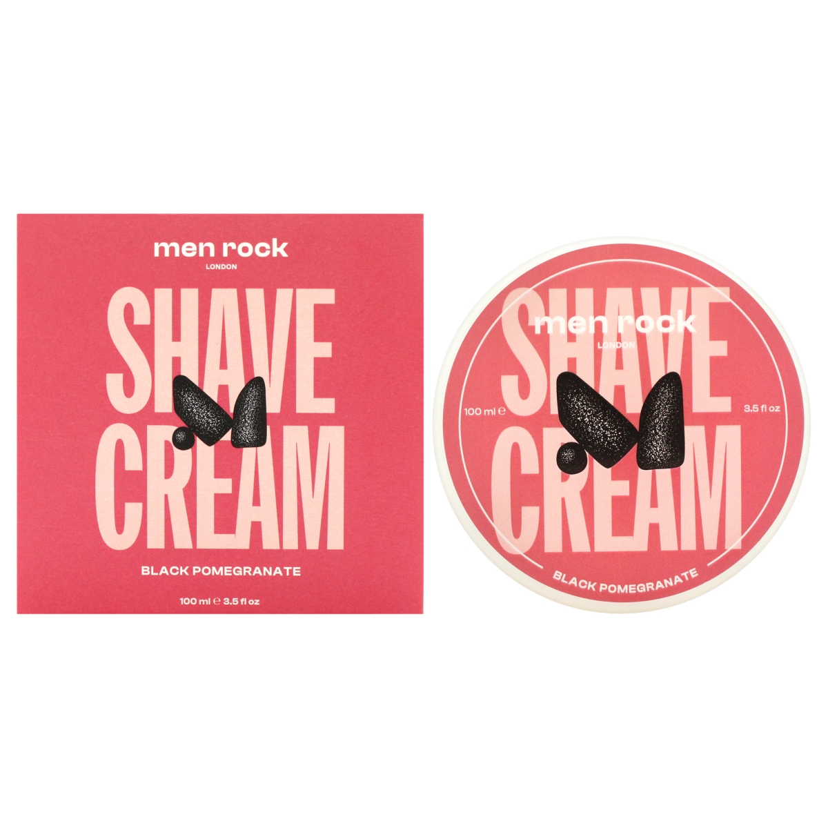 I0153327 3.5 oz Shave Cream for Men - Black Pomegranate