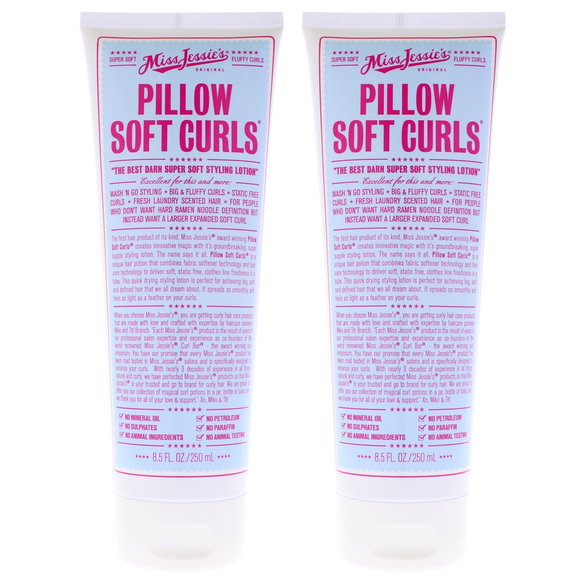 K0008053 8.5 oz Pillow Soft Curls Lotion for Unisex - Pack of 2