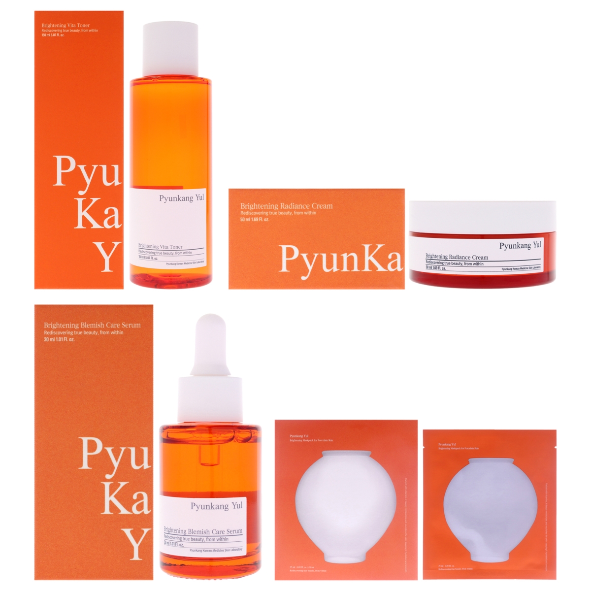 K0008133 Brightening Face Care Kit for Unisex