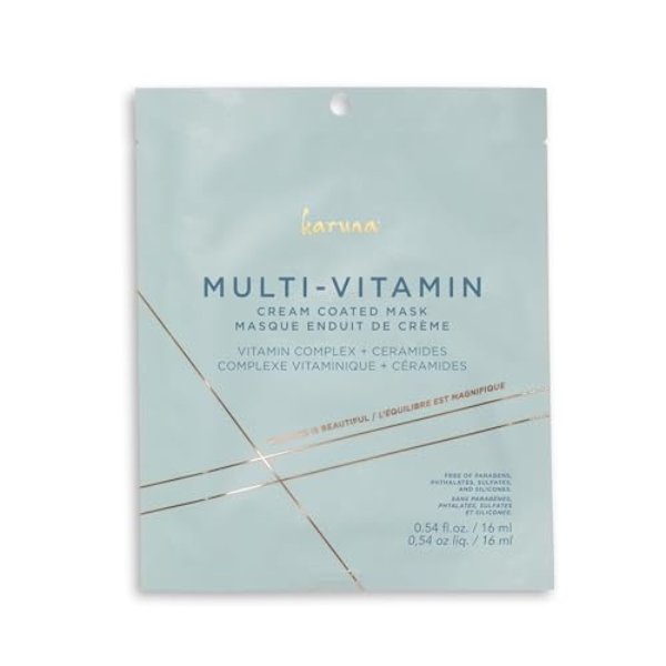I0166715 Multi-Vitamin Cream Coated Face Mask for Women