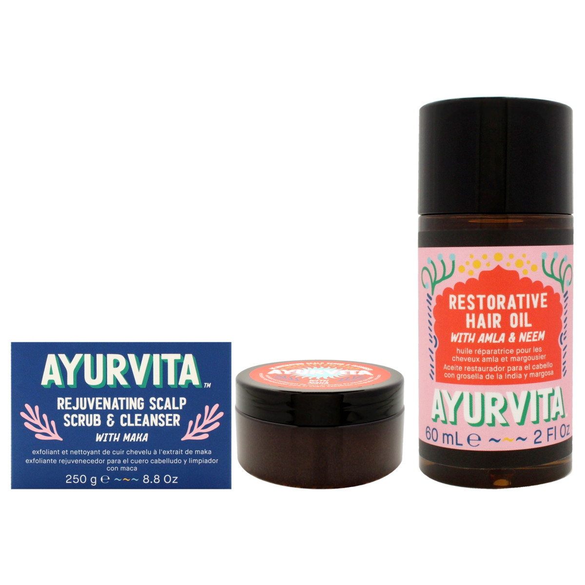 K0005847 Reset & Refresh Haircare Kit for Unisex