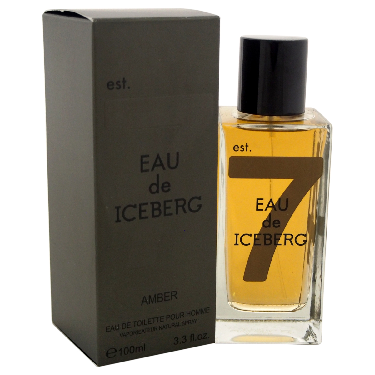 Iceberg M-4945 3.3 oz Eau de Iceberg Amber EDT Spray for Men