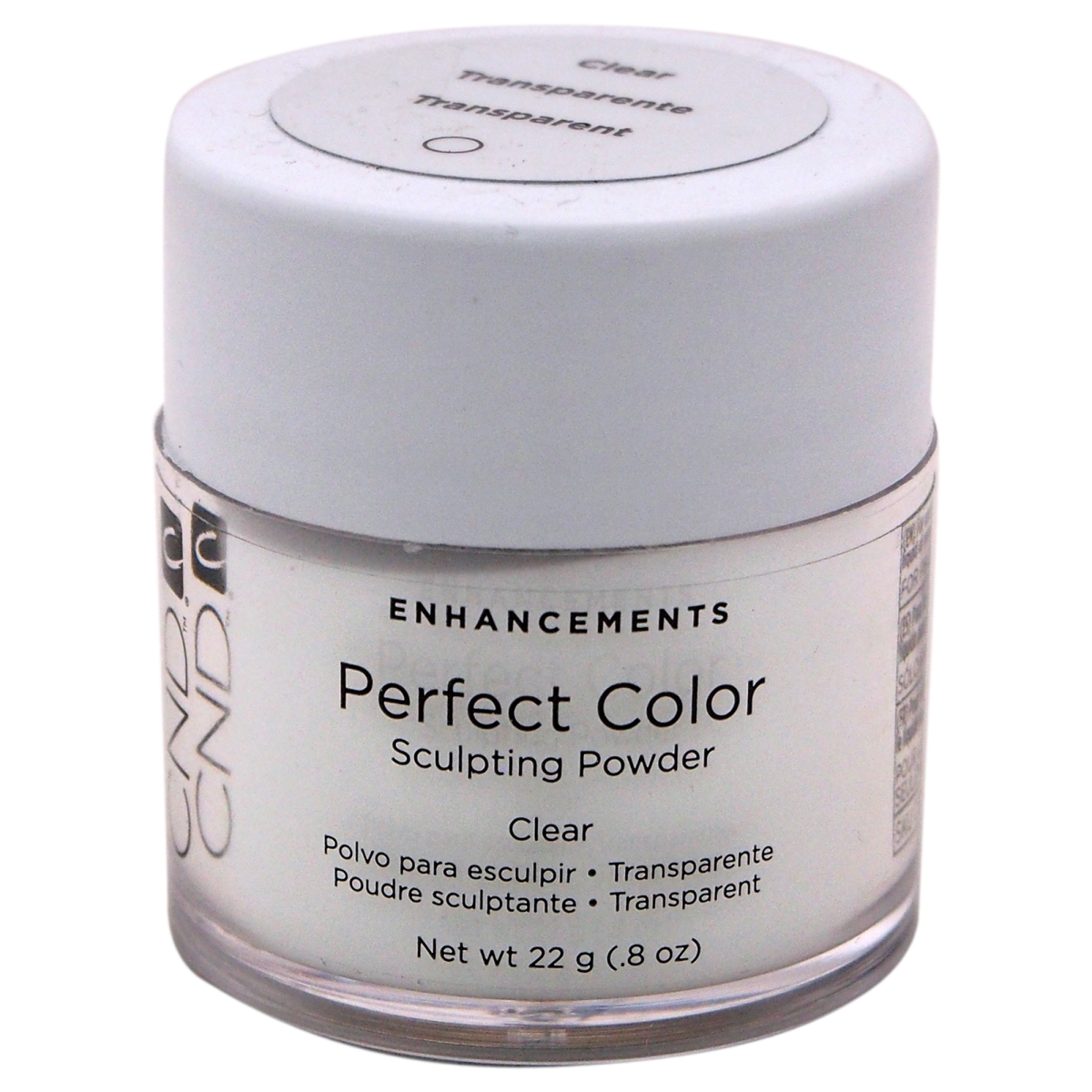 Picture of CND U-SC-4002 Perfect Color Sculpting Powder Clear Nail Care for Unisex - 0.8 oz