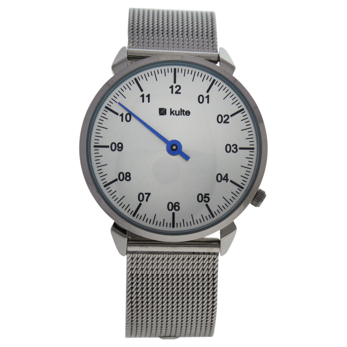 Picture of Kulte U-WAT-1038 Silver Stainless Steel Mesh Bracelet Watch for Unisex - KU15-0011