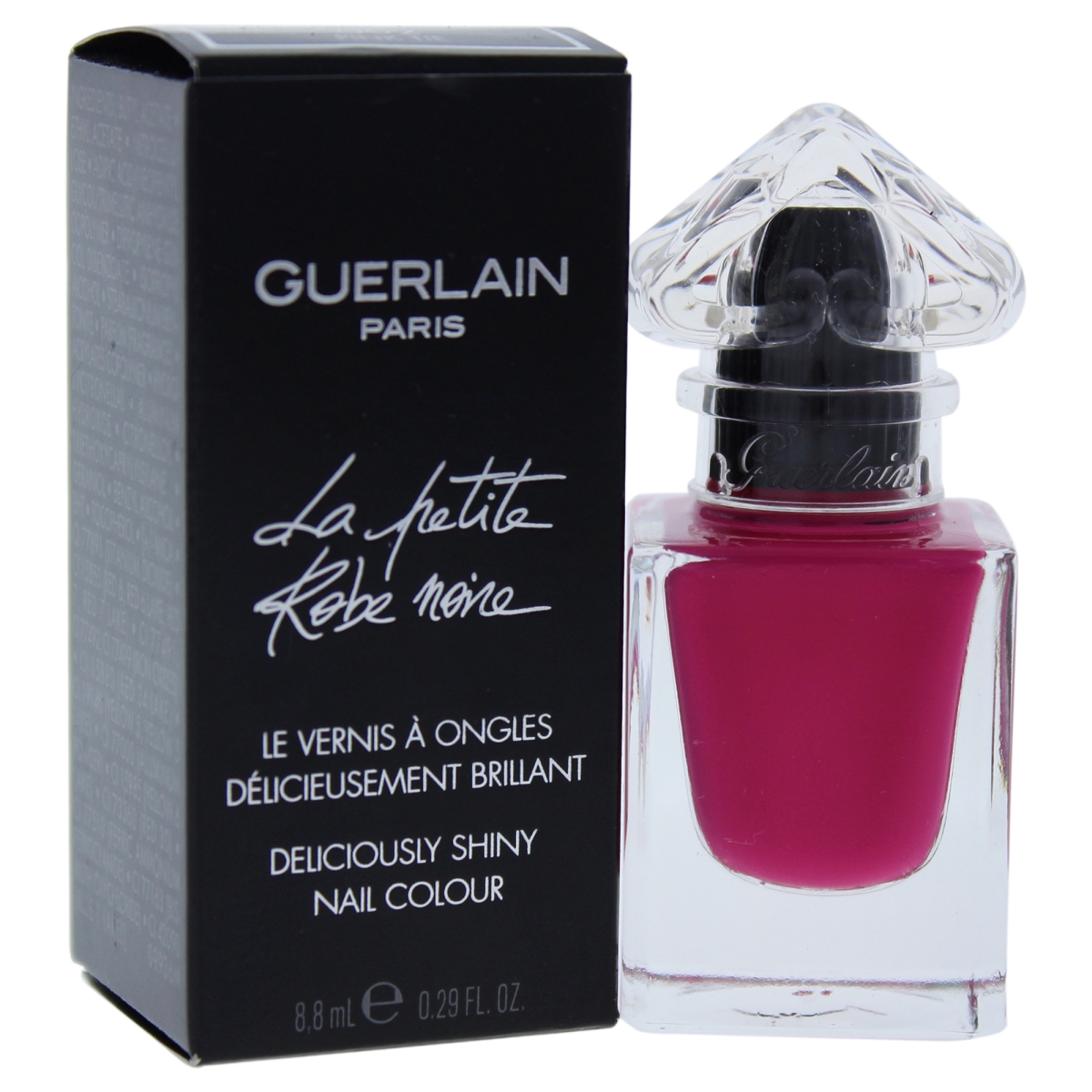 Picture of Guerlain W-C-12905 0.29 oz La Petite Robe Noire Nail Colour - No.002 Pink Tie for Women