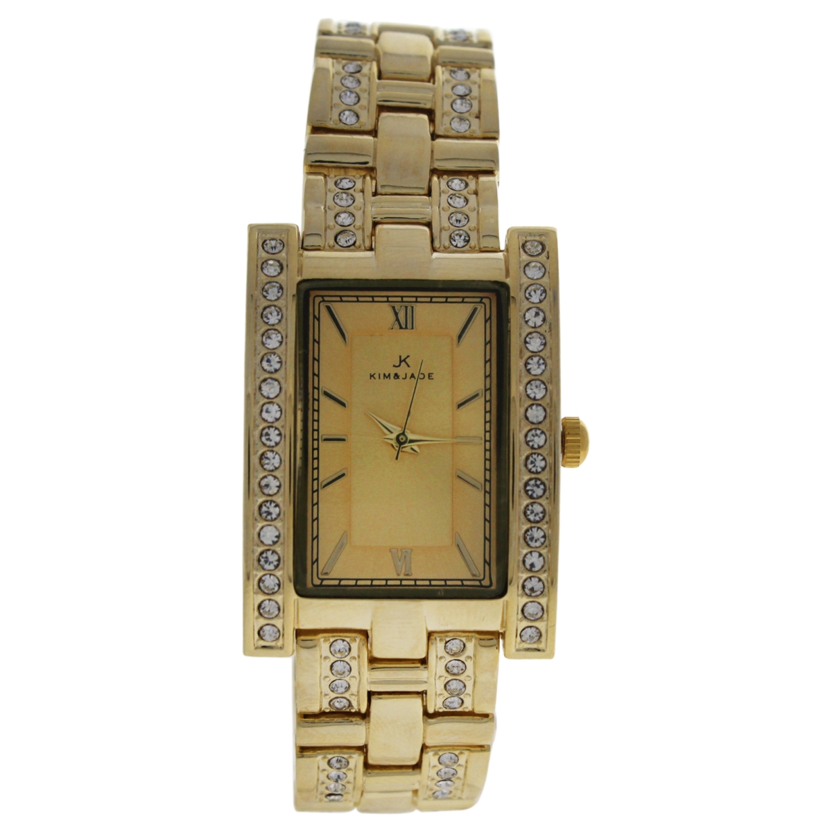 Picture of Kim & Jade W-WAT-1473 Gold Stainless Steel Bracelet Watch for Women - 2060L-GG