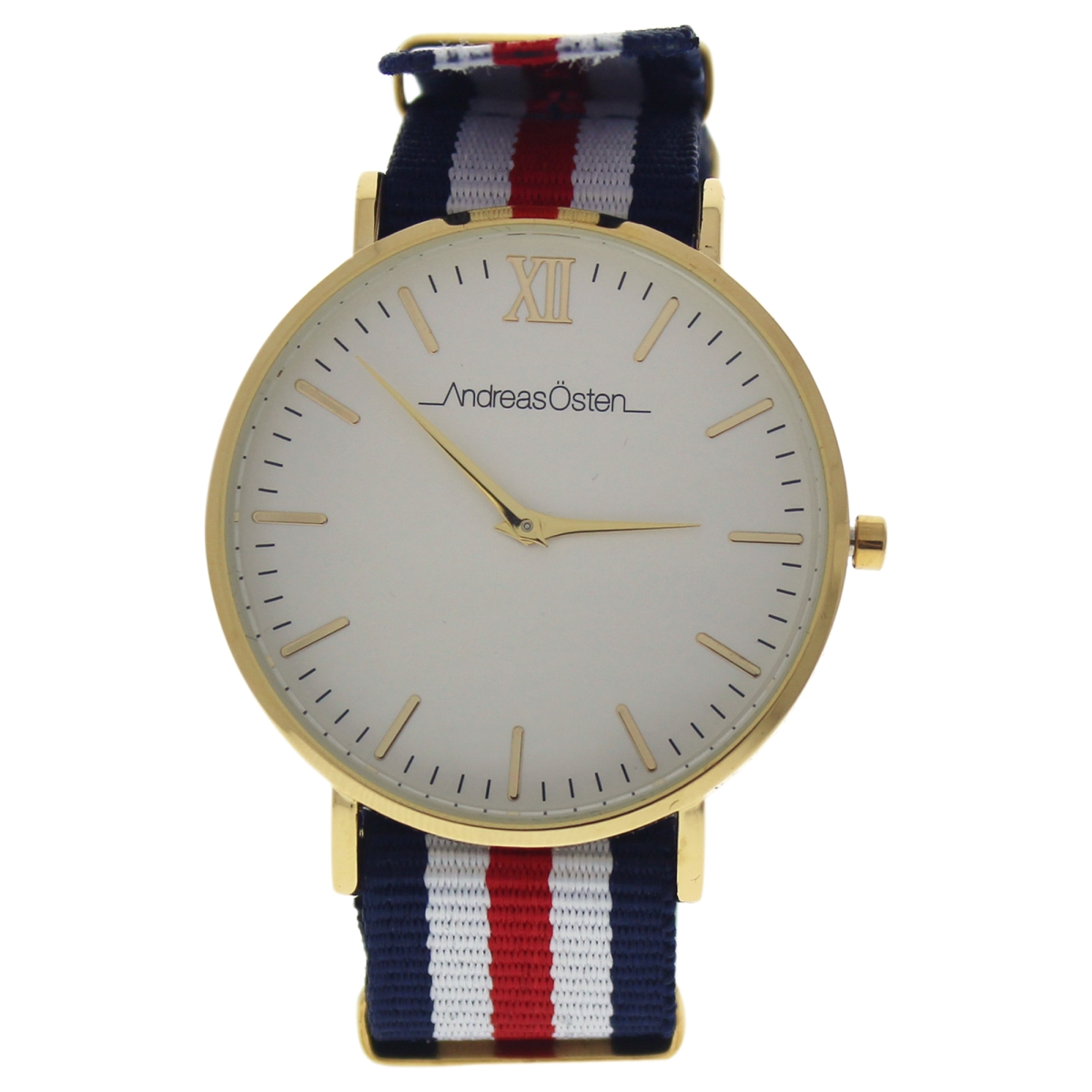 Picture of Andreas Osten U-WAT-1015 Somand Multicolor Nylon Strap Watch for Unisex, AO-63