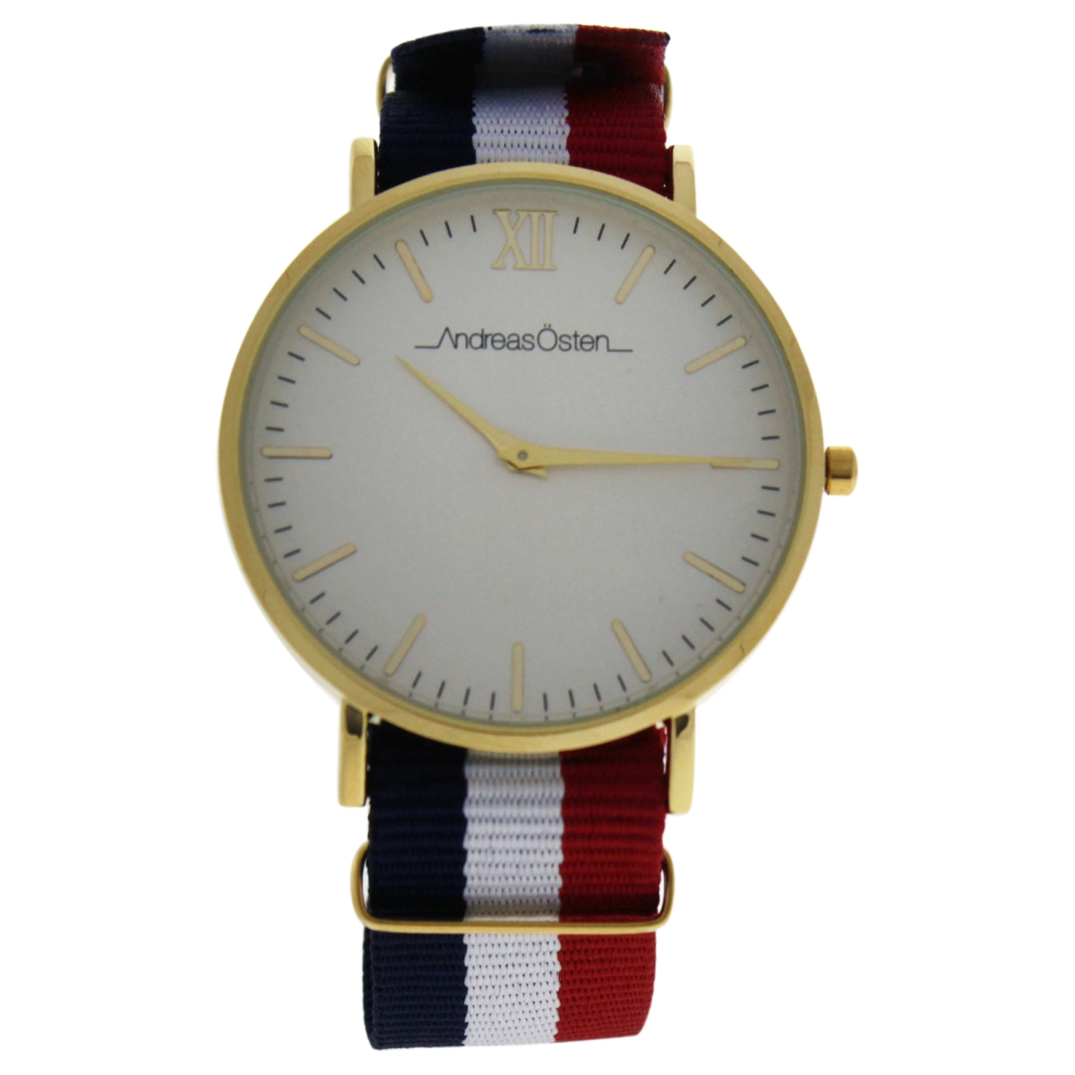 Picture of Andreas Osten M-WAT-1315 Somand Multicolor Nylon Strap Watch for Men, AO-66