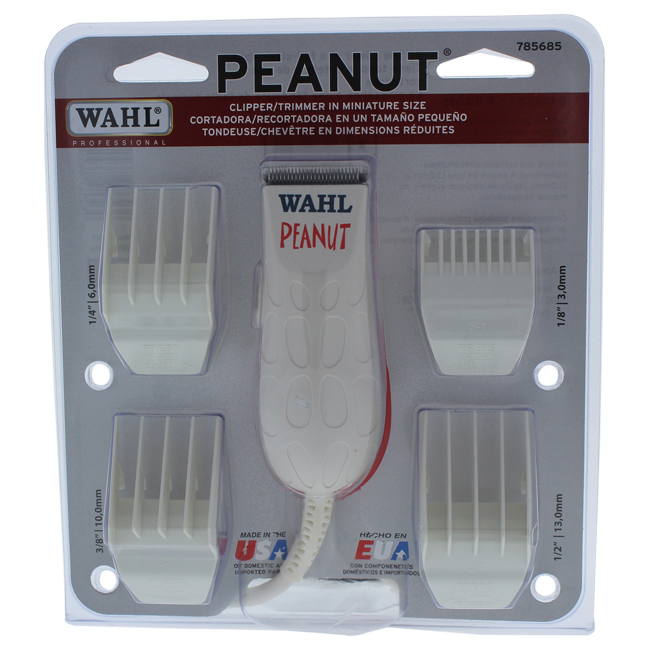 Picture of Wahl 8655 Professional Peanut Clipper  Great for Professional Stylists and Barbers  White