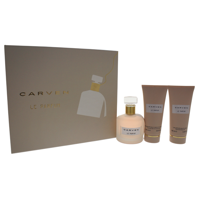 W-GS-4357 Le Parfum Eau de Parfum Spray Gift Set for Women, 3 Piece