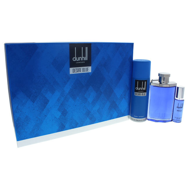 Picture of Alfred Dunhill M-GS-3241 Desire Mens Gift Set&#44; Blue - 3 Piece