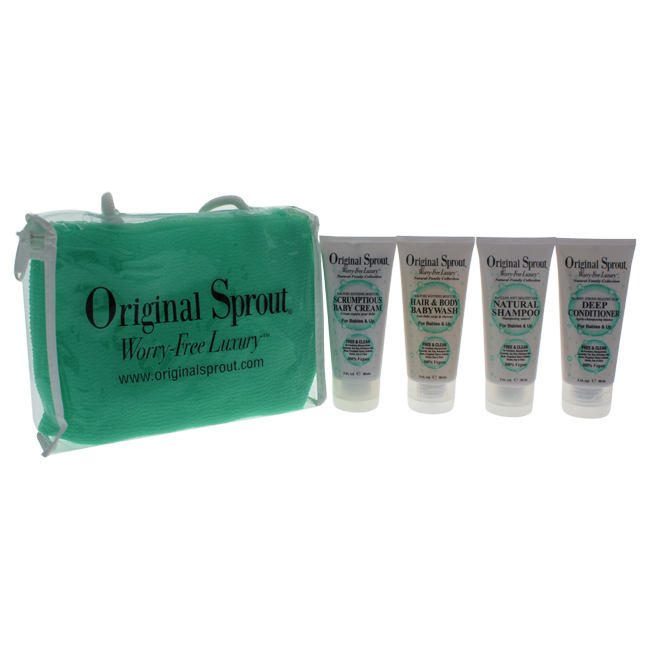 Picture of Original Sprout K-HC-1116 3 oz Deluxe Travel Kit for Kids - 5 Piece