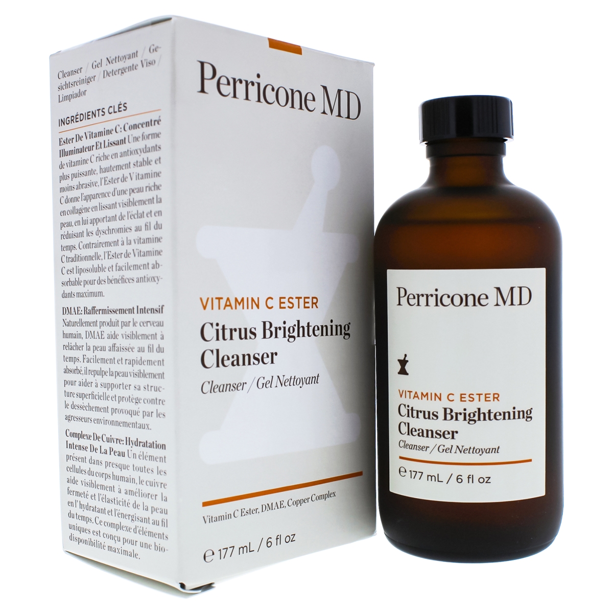 I0087931 Vitamin C Ester Citrus Brightening Cleanser for Unisex - 6 oz -  Perricone Md