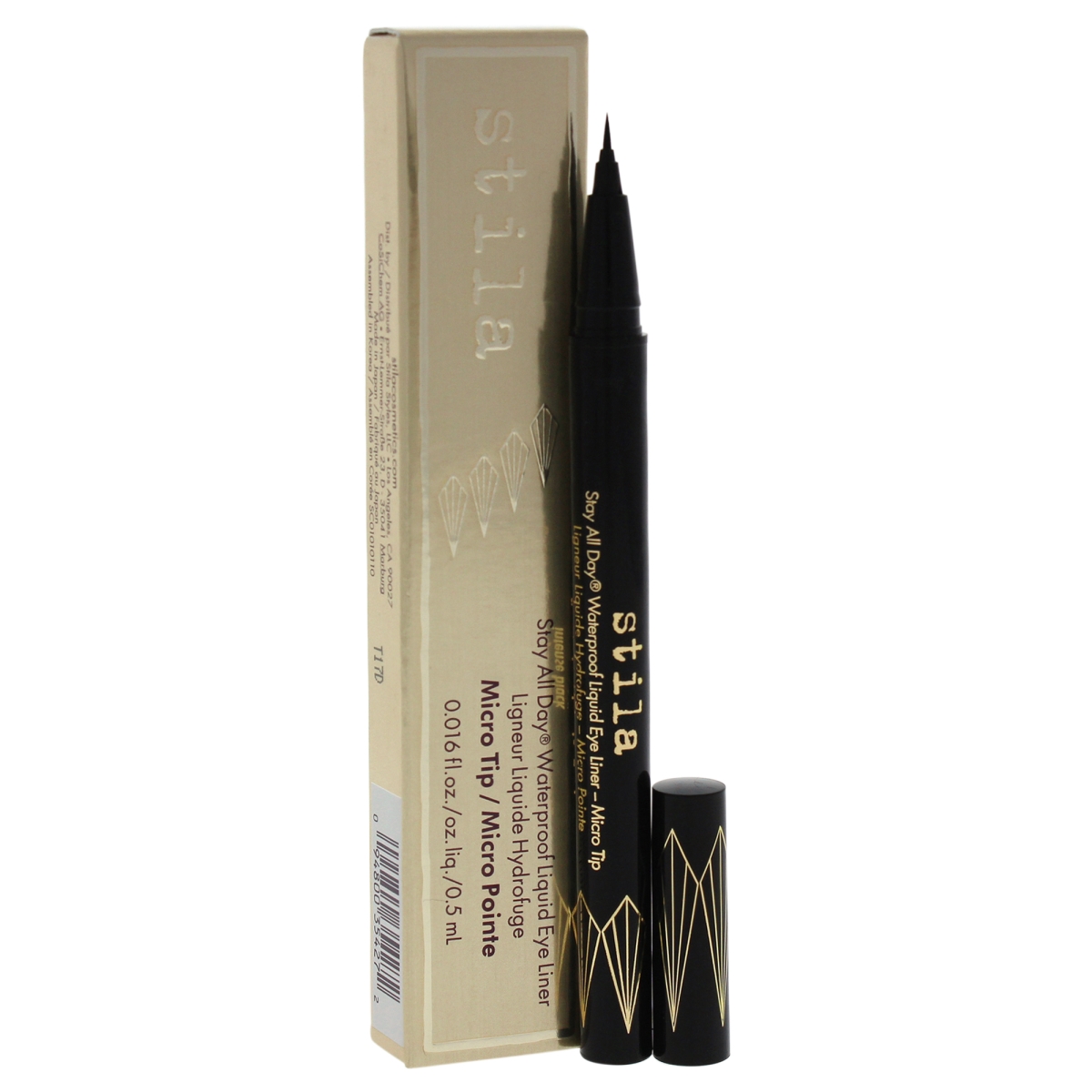 Picture of Stila W-C-16851 0.016 oz Stay All Day Waterproof Liquid Eye Liner with Micro Tip for Womens - Intense Black
