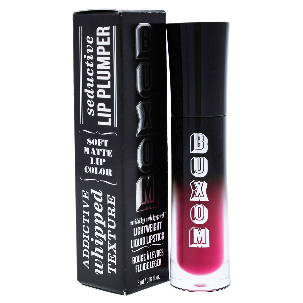 Picture of Buxom I0086762 0.16 oz Wildly Whipped Lightweight Liquid Lipstick for Womens - Exhibitionist