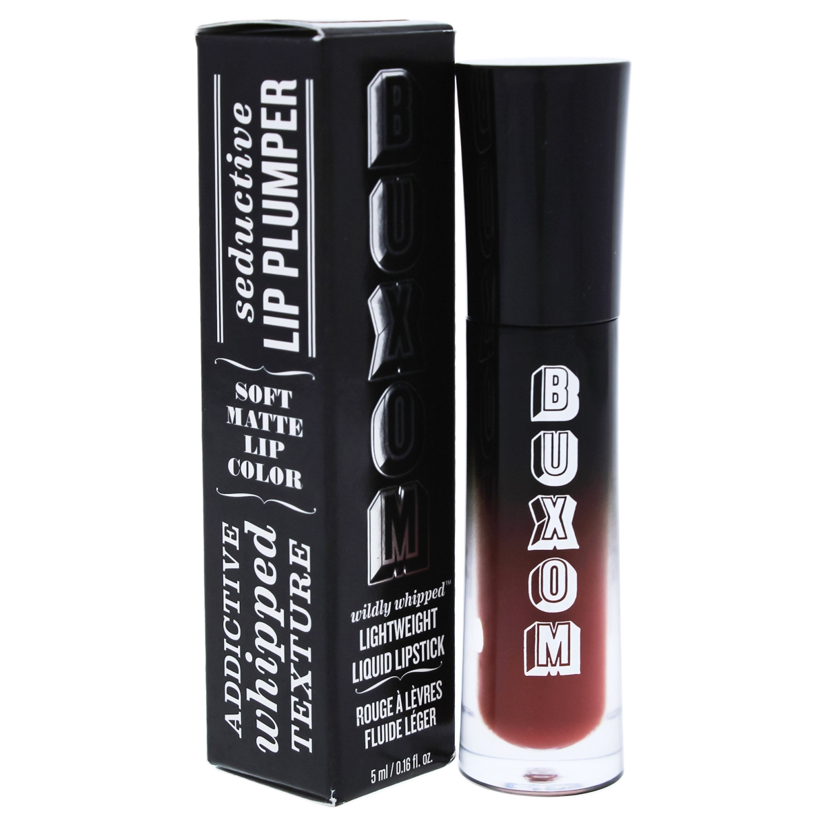 Picture of Buxom I0086760 0.16 oz Wildly Whipped Lightweight Liquid Lipstick for Womens - Devious Dolly