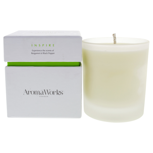 Picture of Aromaworks I0085528 Inspire Candle by Aromaworks for Unisex - 7.76 oz