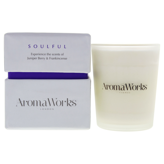 Picture of Aromaworks I0085525 Soulful Candle by Aromaworks for Unisex - 2.64 oz