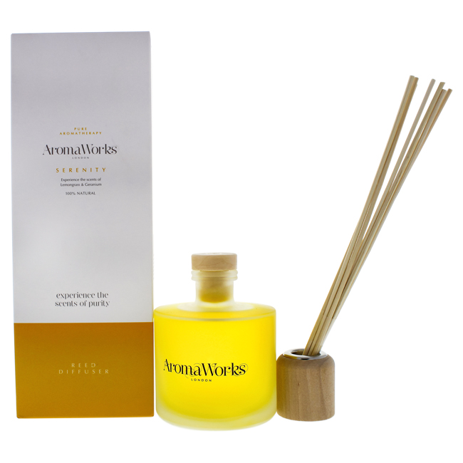 Picture of Aromaworks I0085536 Serenity Reed Diffuser by Aromaworks for Unisex - 6.67 oz