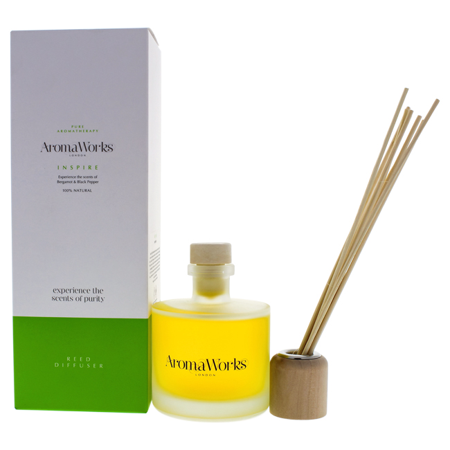 Picture of Aromaworks I0085537 Inspire Reed Diffuser by Aromaworks for Unisex - 6.67 oz