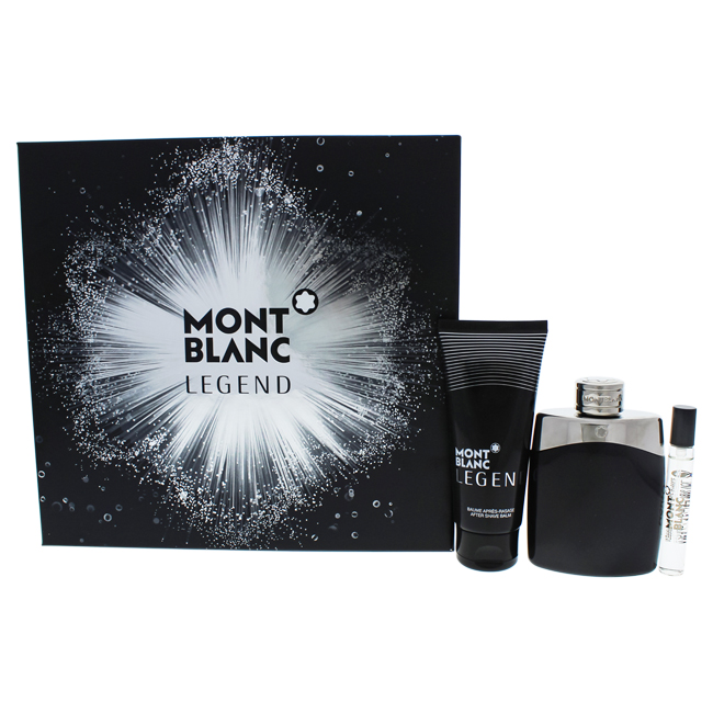 Picture of Montblanc I0087336 3 Piece Mont Blanc Legend by Montblanc Gift Set for Men