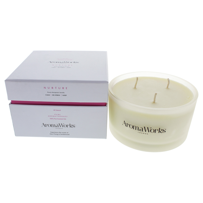 Picture of Aromaworks I0085530 14.1 oz Nurture Candle 3 Wick Large by Aromaworks for Unisex