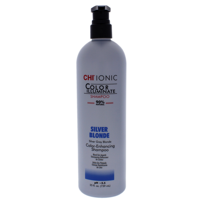 Picture of CHI I0094375 25 oz Ionic Color Illuminate Shampoo for Unisex - Silver Blonde