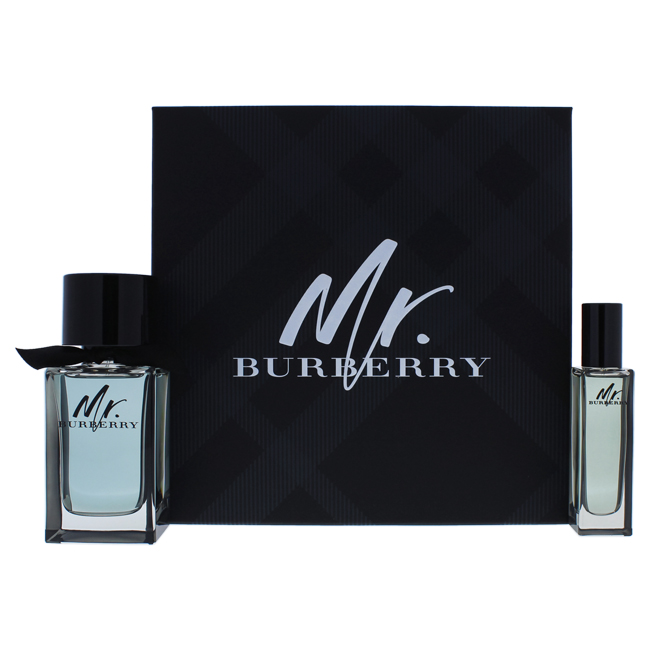 I0092979 3.3 oz Mr.  Mini Eau De Toilette Spray Gift Set for Men - 2 Piece -  Burberry