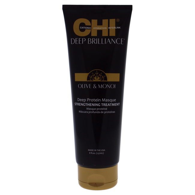 Picture of CHI I0083979 Deep Brilliance Deep Protein Masque Strengthening Hair Treatment for Unisex - 8 oz
