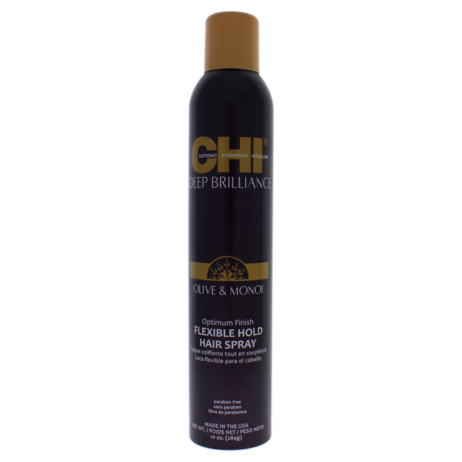 Picture of CHI I0094413 Deep Brilliance Optimum Flexible Hold Hair Spray for Unisex - 10 oz