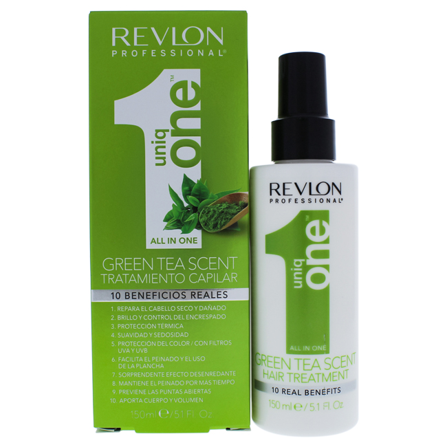 Picture of Revlon I0092994 Unique One Green Tea Scent Hair Treatment for Unisex - 5.1 oz