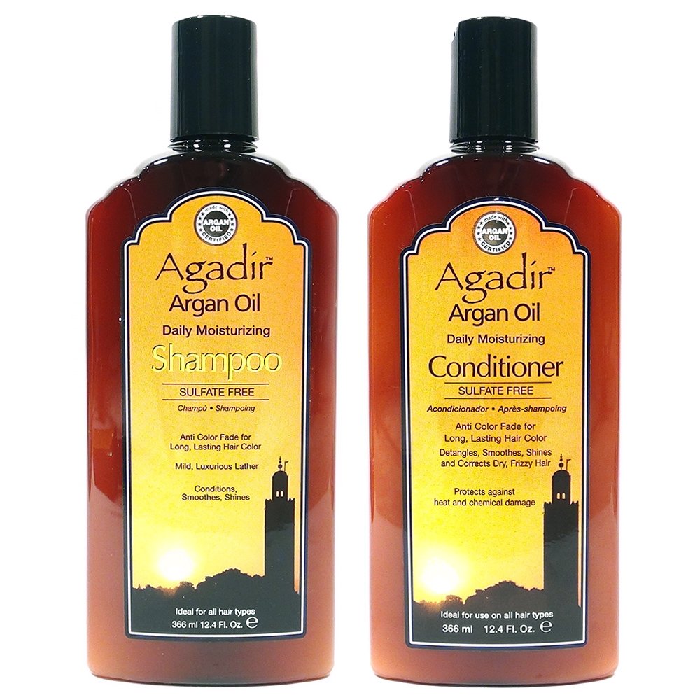 Picture of Agadir K0000577 Argan Oil Daily Moisturizing Shampoo & Conditioner Kit
