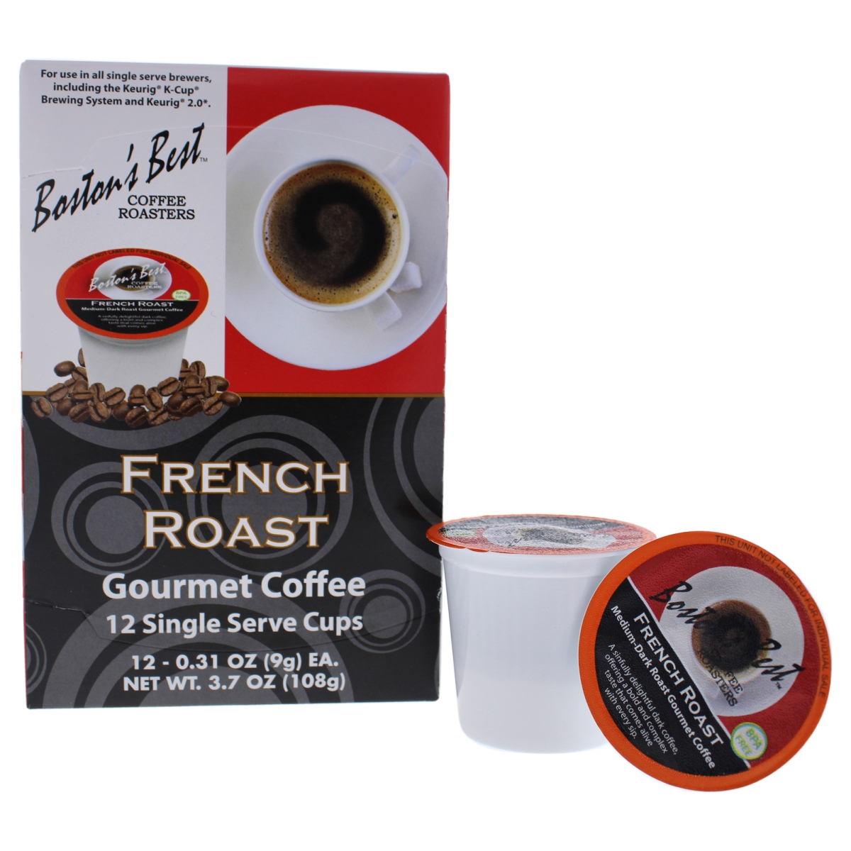 Picture of Bostons Best I0096746 French Roast Gourmet Coffee - 12 Cups