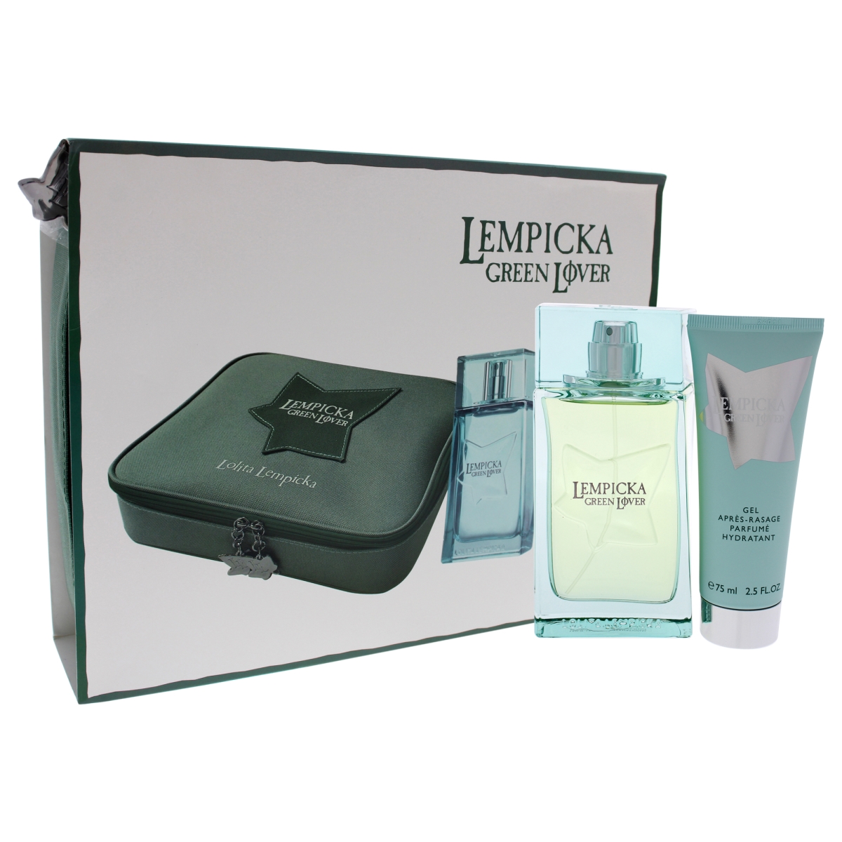 Picture of Lolita Lempicka I0096926 Green Lover Gift Set for Men - 3 Piece