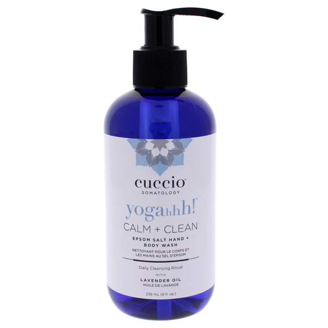Picture of Cuccio I0098724 8 oz Yogahhh Clean Plus Calm Epsom Salt Hand & Body Wash